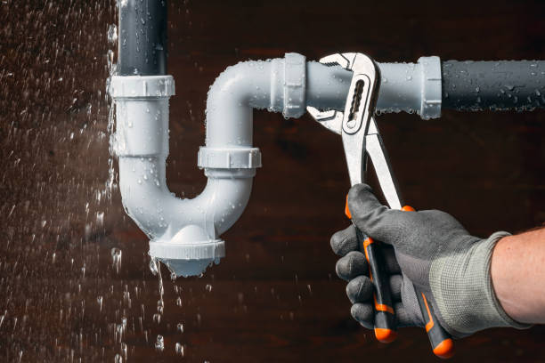 Professional Leak Detection technician working in Lothian, MD
